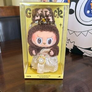 Pop Mart The Monsters Brown and Gold Doll